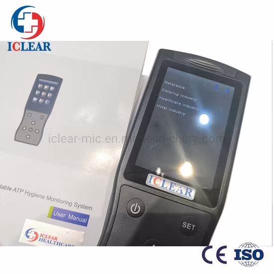 Portable ATP Hygiene Rapid Detector Handheld ATP Fluorescent Microbial Bacteria Meter